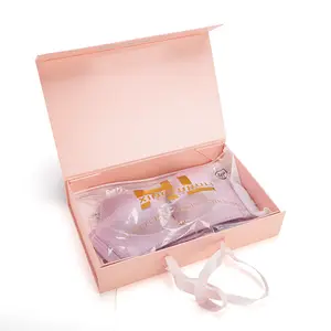 Lipack 사용자 정의 럭셔리 브랜딩 마그네틱 클로저 종이 선물 상자 접는 선물 쇼핑 포장 종이 상자 리본 손잡이