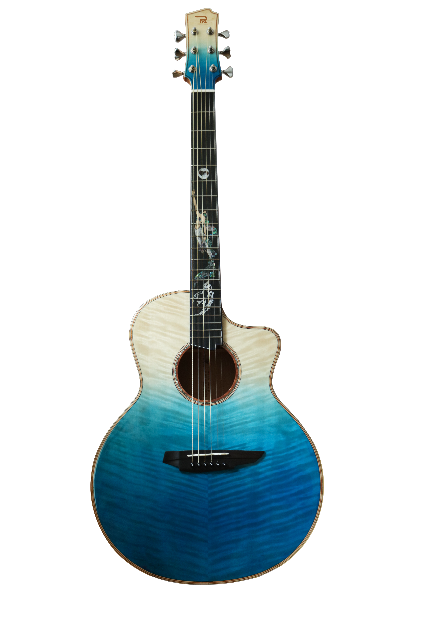 JF Bucket-shaped-Blue Gradient