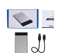 NOUVEAU Disque Dur Externe Mobile 2,5 Pouces 2 To 4 To SATA USB 3.0 Coque Métallique Cache 8 Mo Portable Vente en Gros 2022