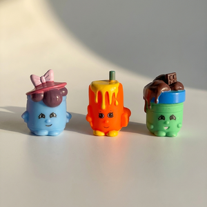Giocattoli da masticare cigolanti per cani, direttamente dalla fabbrica, per la pulizia dei denti e la dentizione dei cuccioli, serie Eco-Friendly in vinile a forma di formaggio e schiuma a tema bevande - Product Image 1