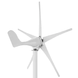 Generator angin pasokan pabrik, 1KW 2KW 3KW 5kW generator tenaga angin rumah turbin angin kecil
