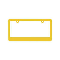 BOLONG MEILLEUR PRIX Cadre de plaque d'immatriculation vierge en ABS standard US 12x6 pouces Support de plaque d'immatriculation de voiture Logo personnalisé Usine OEM