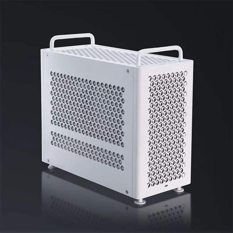 Versión de malla del panel frontal de malla blanca