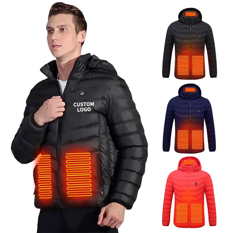 2022 공장 도매 경량 절연 온난화 까마귀 겨울 코트 의류 가열 재킷