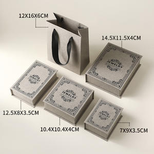 Оптовая продажа подарочных коробок для ювелирных изделий с магнитной застежкой, низкий минимальный заказ - Product Image 3