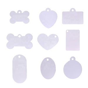 Двухсторонняя идентификационная бирка для собак в форме кости с индивидуальным логотипом - Product Image 1