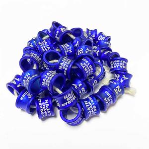 Bagues de marquage pour pigeons voyageurs 2024 BtgB/ en alliage d'aluminium pour pigeons de course - Product Image 4