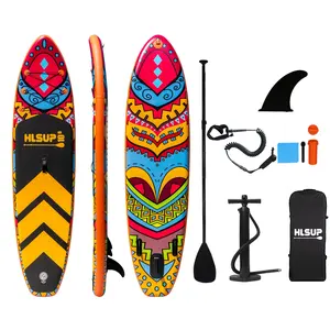 Opblaasbare Stand Up Paddle Board Sup Surfen Surfplank Isup Peddelen Drop Steek Dubbele Muur Top Kwaliteit Uv Afdrukken Aangepaste