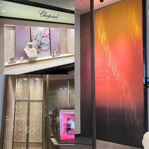 高級ホテルロビー壁装飾用芸術的な金属繊維 - Product Image 4