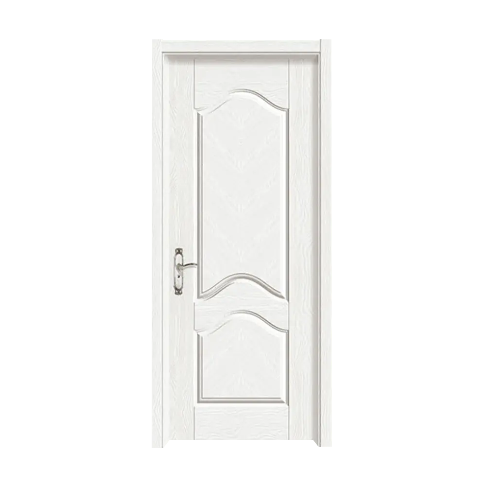 आधुनिक सरल एमडीएफ ठोस आंतरिक दरवाजे मेलामाइन ध्वनिरोधी बेडरूम दरवाजा अन्य दरवाजे डिजाइन करते हैं