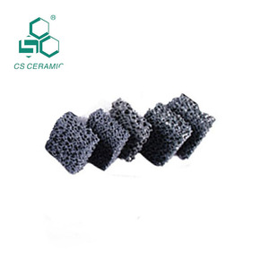 Fabrication professionnelle Porosité de la mousse céramique <span class=keywords><strong>SiC</strong></span> avec choc thermique élevé et filtre à haute porosité pour l'industrie de la coulée de fer - Product Image 6