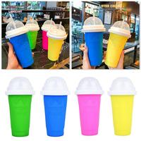 Tasse à Smoothie magique de la reine des neiges, à presser TIK TOK, tasse de refroidissement, tasse de congélation, outils pour Milkshake
