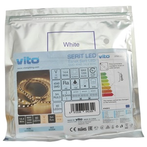Bande LED 14,4W M 1200Lm Lumière Froide 6500K 12V IP20 5M Vito - Product Image 2