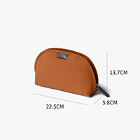 Bolsa clásica multifuncional resistente al agua, bolsa de aseo, bolsa de almacenamiento de cable de datos duradera con cremallera