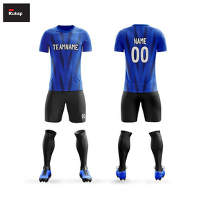 Fornitore di cina personalizzato abbigliamento da calcio maglia <span class=keywords><strong>a</strong></span> squadre <span class=keywords><strong>serie</strong></span> set maglia da calcio kit per squadre di calcio maschile uniforme da calcio - Product Image 1
