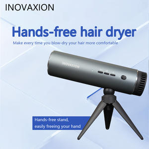 Sèche-cheveux pliable compact moderne avec moteur AC 1200W, technologie ionique, faible risque de dommages thermiques pour usage professionnel, hôtels, salons - Product Image 1