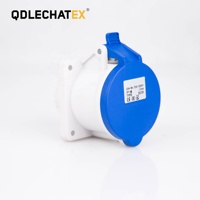 Type313X IP44 4 broches 2P + E 220v-415v mâle et femelle 16A prise industrielle étanche
