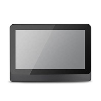 Dar çerçeve endüstriyel 10.1 inç LCD monitör kapasitif dokunmatik ekran ahududu Pi uyumlu