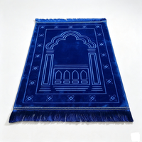 Cheap Wholesale Beautiful Design Muslim Prayer Mat Islamic Prayer Rugs Perfect Ramadan Gifts Carpet for Mosque
