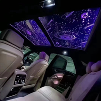 Kit de plafonnier LED Optic Starlight pour toit/plafond de voiture, film ciel étoilé, éclairage ambiant automobile 12V, certifié CE FCC ROSH