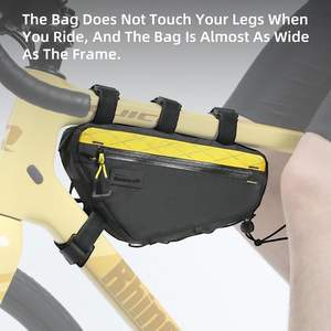 Échantillon gratuit Sac de cadre triangulaire pour vélo de route à libération rapide Sac de cadre triangulaire pour vélo Sac de vélo - Product Image 1