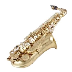 <span class=keywords><strong>Saxophone</strong></span> alto professionnel en la bémol, en laiton, pour débutants adultes – Instruments à vent en gros à prix réduit - Product Image 1
