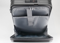 Ensembles de bagages 20 24 28 "Valise de voyage de luxe personnalisée Ouverture frontale pour bagages avec chargement USB, Trolle à ouverture frontale latérale 100% PC
