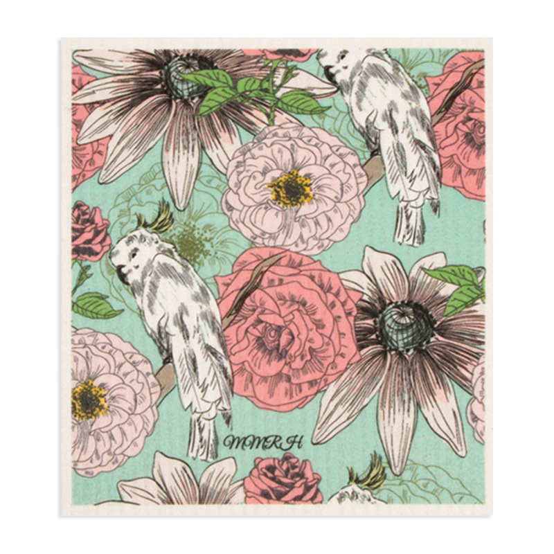 Fleurs et oiseaux 4