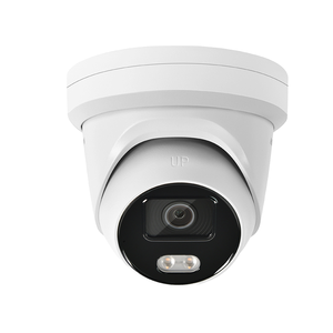 Cámara IP a todo color con doble micrófono, cámara de red con torreta fija ColorVu, luz híbrida inteligente, 4MP, 2U, 2 unidades - Product Image 1