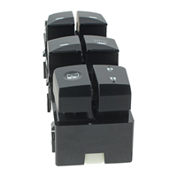 Interrupteur de lève-vitre électrique principal 935703X000 93570-3X000 pour Hyundai Elantra 2011 2012 2013 2014 2015 Noir LH