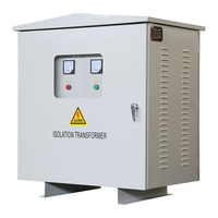 Ligne neutre de haute qualité 380V 200KVA 200KW 180KVA 180KW transformateur d'isolement transformateur de puissance Flyback d'armoire extérieure triphasée