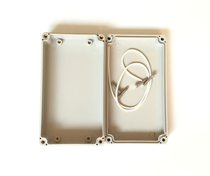 Electricity Waterproof Ip68 Security Camera Junction Box Wall Mounted Box Abs Enclosure