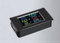 Medidor de energía inteligente Digital 6 en 1, pantalla LCD única de 1 A, voltímetro de CA 220V, medidor de Kwh, instrumentos eléctricos inteligentes