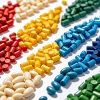 Masterbatch colorant ignifuge en PE plastique écologique pour la vente en gros