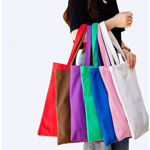 Anhui367 Custom Logo Size Printed Eco Friendly <b>Reusable</b> Organic Canvas Tote <b>Bag</b> Grocery Cotton Shopping <b>Bags</b> - Product Image 2