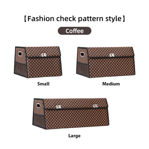 2025 thiết kế hiện đại thời trang da có thể gập lại hình thang xe hộp lưu trữ với công suất lớn - Product Image 4