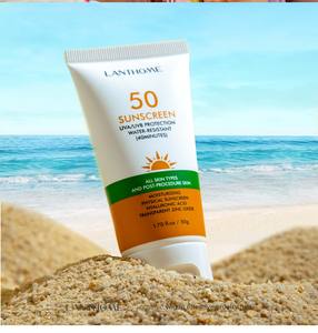 Protezione <span class=keywords><strong>solare</strong></span> personalizzata all'ingrosso SPF 50 ++ protezione Uv viso corpo rinfrescante <span class=keywords><strong>crema</strong></span> <span class=keywords><strong>solare</strong></span> e lozione <span class=keywords><strong>solare</strong></span> 50g - Product Image 2
