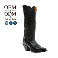 CHENO OEM ODM Bottes Western Noires Élégantes pour Femmes – Mode Quotidienne, Streetwear Polyvalent, Chaussures Confortables