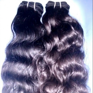 Nouveauté 2026 : Cheveux Indiens Remy Vierge Non Traités 12A, Ondulés, 200g, Sans Chute, Sans Nœuds – Extensions de Cheveux - Product Image 1