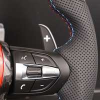 Volant pour BMW F30 F10 E90 F32 F36 M340i E39 F82 M3 M5 E70 F22 F11 M4 Cuir Fibre de carbone LED F80 E92 m Sport 540i E87