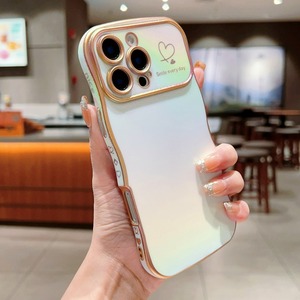 เคสโทรศัพท์มือถือกันรอยขีดข่วนมีกลิตเตอร์สำหรับ iPhone 17 PRO MAX เคสโทรศัพท์แบบ electroplate Heart <span class=keywords><strong>Love</strong></span> กันกระแทกสำหรับ iPhone 16 15 - Product Image 2