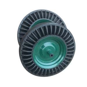 HENGYIDA Vente en gros des roues <span class=keywords><strong>de</strong></span> <span class=keywords><strong>brouette</strong></span> les plus vendues, 4-8 pouces, en caoutchouc massif et métal, roues pivotantes résistantes à l'usure, sans frein, protège-filets, ODM OEM - Product Image 3
