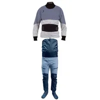Ensemble combinaison étanche pour kayak, veste imperméable et pantalon de pêche pour homme et femme, idéal pour la navigation, le rafting, la voile, le canoë et la pêche
