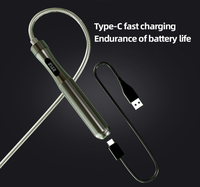 Corde à sauter en acier lestée de haute qualité, rechargeable, électronique, portable, pour le fitness, l'entraînement et l'exercice