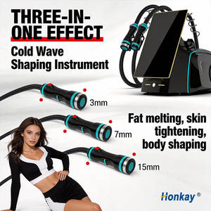 <span class=keywords><strong>Appareil</strong></span> de remodelage corporel par ondes froides 2450 MHz avec 3 poignées pour la réduction de la graisse, le remodelage corporel, l'amélioration de la <span class=keywords><strong>cellulite</strong></span> et l'<span class=keywords><strong>anti</strong></span>-âge - Product Image 1