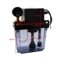 Bomba de Lubricación Automática DCR-50/2C-DX 220 V CNC 2L, Bomba de Aceite Lubricante para Máquinas Herramienta, Bomba Electromagnética Eléctrica