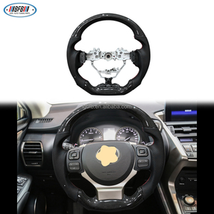 Para 2016-2023 <span class=keywords><strong>Lexus</strong></span> NX200t <span class=keywords><strong>300H</strong></span> Kit <span class=keywords><strong>interior</strong></span> de fibra de carbono elegante cubierta de volante - Product Image 2