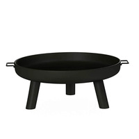 Réchaud à gaz portable RELENSO de 30 pouces pour jardin extérieur, style européen et américain, en métal avec revêtement en poudre, pour cour et allée, avec allumage