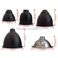 Lampe chauffante en gros pour reptiles, dôme réflecteur à pince, logo personnalisé, 150W, douille céramique, luminaire chauffant pour animaleries et vente au détail