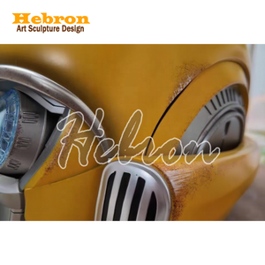 Casco Detallado de <span class=keywords><strong>Bumblebee</strong></span> de <span class=keywords><strong>Transformers</strong></span> para Disfraz de Halloween, con Efectos de Sonido y Luz, Ideal para Fiestas de Anime - Product Image 6